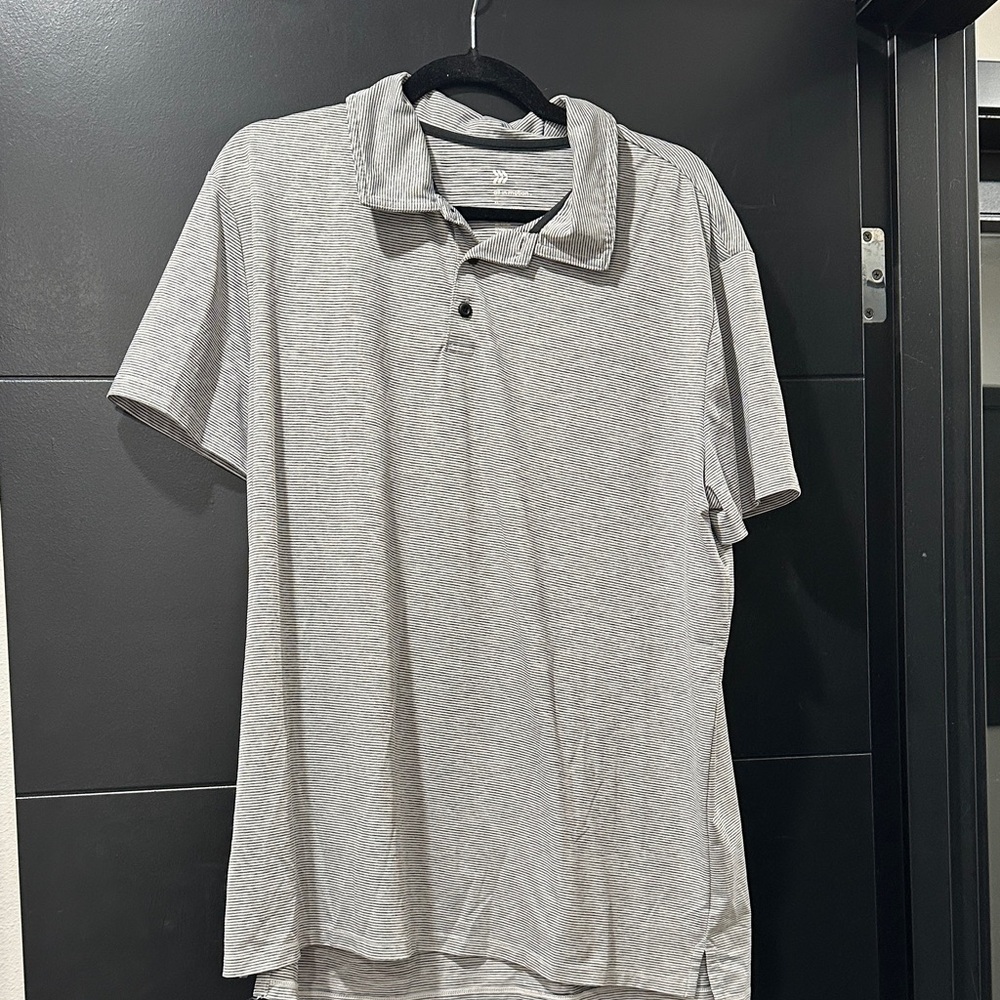 All in Motion Light Gray Polo Shirt